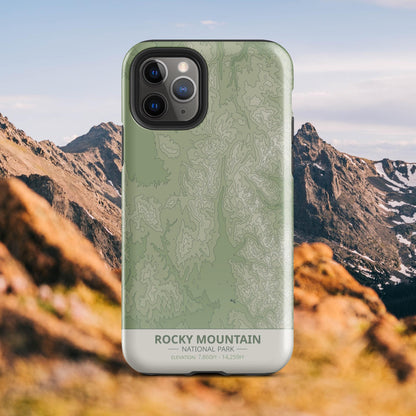 Rocky Mountain National Park Tough Case | For Apple iPhone 15, iPhone 15 Pro Max, iPhone 15 Plus, iPhone 14 Pro, iPhone 14, iPhone 13, 12, 11