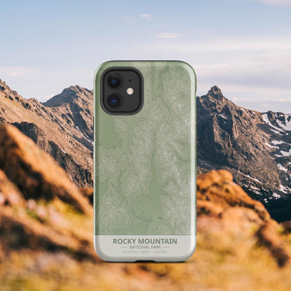 Rocky Mountain National Park Tough Case | For Apple iPhone 15, iPhone 15 Pro Max, iPhone 15 Plus, iPhone 14 Pro, iPhone 14, iPhone 13, 12, 11