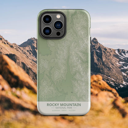 Rocky Mountain National Park Tough Case | For Apple iPhone 15, iPhone 15 Pro Max, iPhone 15 Plus, iPhone 14 Pro, iPhone 14, iPhone 13, 12, 11