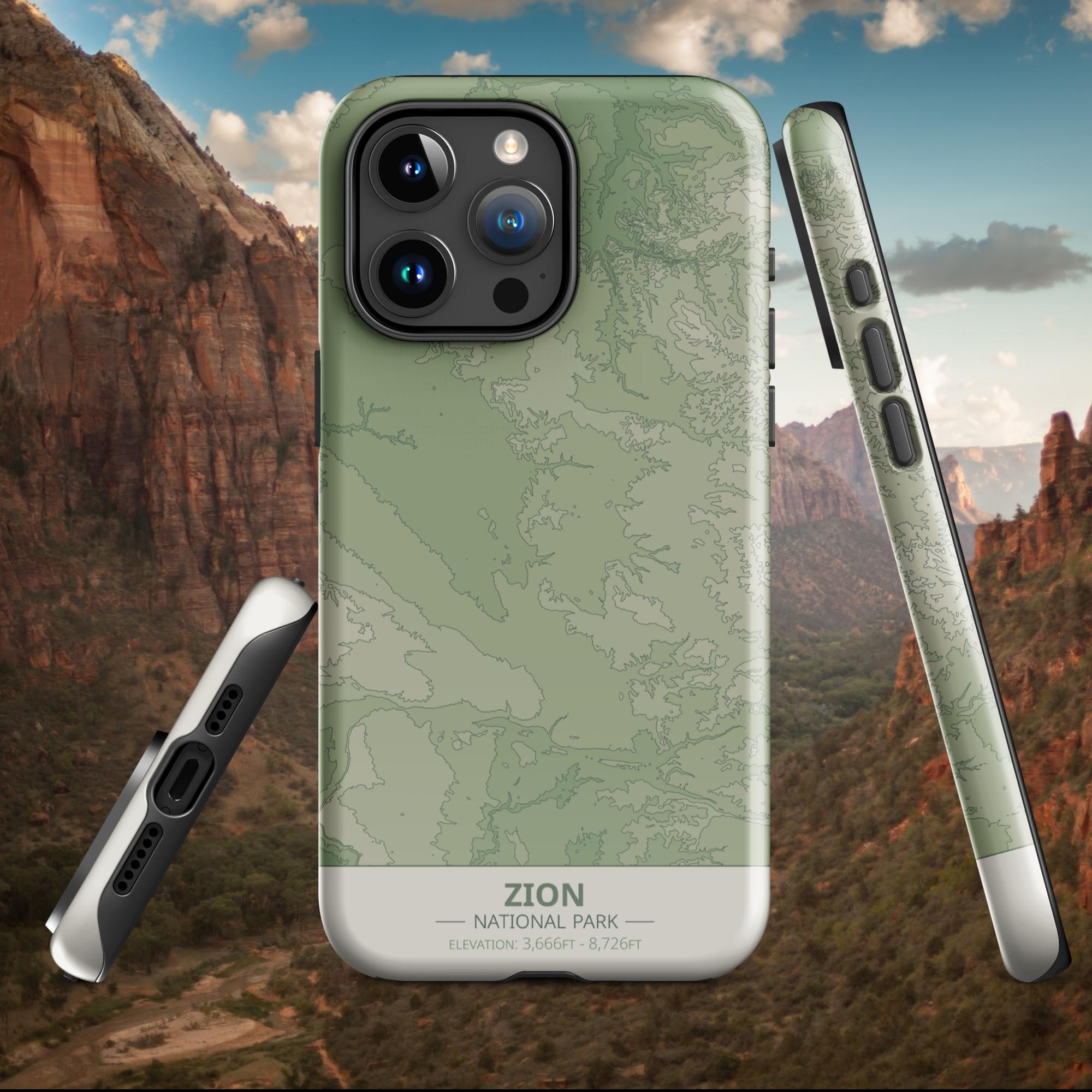 Zion National Park Tough Case For Apple iPhone 15 iPhone 15 Pro